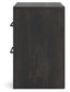 Hollivern King Panel Bed, Dresser, Mirror and Nightstand