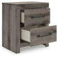 Graystorm Full Panel Storage Bed, Dresser, Mirror and Nightstand