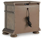 Ardenfield Queen Upholstered Sleigh Bed, Dresser, Mirror, Chest and Nightstand