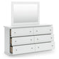 Bostwick Shoals Twin Panel Bed, Dresser, Mirror, Chest and Nightstand