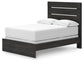 Hollivern Full Panel Bed, Dresser and Mirror