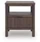Pamytta Twin Upholstered Panel Platform Bed, Dresser, Mirror and Nightstand