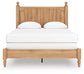 Aleaport Queen Panel Bed with Mirrored Dresser and Nightstand