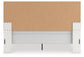 Zuraleus King Upholstered Panel Bed, Dresser, Mirror and Nightstand
