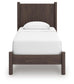 Pamytta Twin Panel Platform Bed, Dresser, Mirror and Nightstand