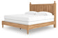 Aleaport King Panel Bed with Mirrored Dresser and Nightstand
