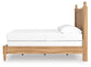 Aleaport Full Panel Bed with Mirrored Dresser and Nightstand