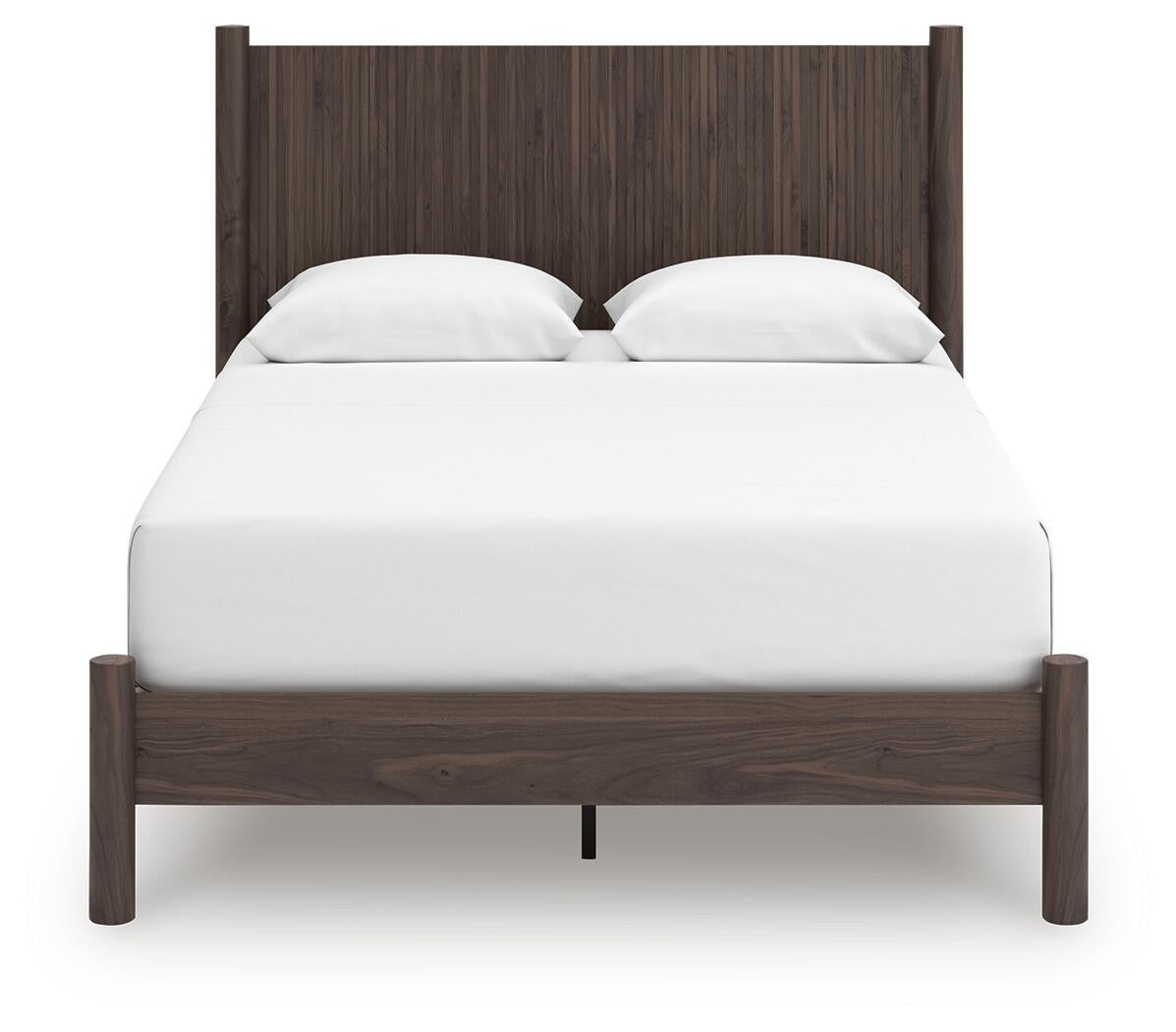 Pamytta Queen Panel Platform Bed, Dresser, Mirror and Nightstand
