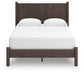 Pamytta Queen Panel Platform Bed, Dresser, Mirror and Nightstand
