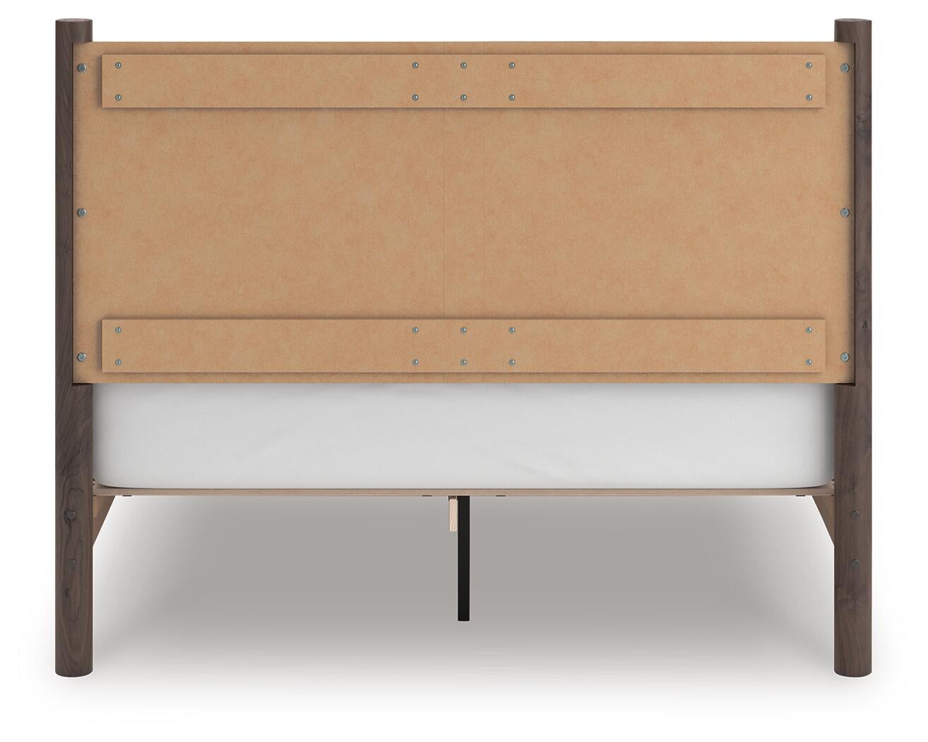 Pamytta Queen Panel Platform Bed, Dresser, Mirror and Nightstand