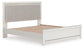Zuraleus King Upholstered Panel Platform Bed, Dresser, Mirror and Nightstand