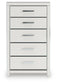 Zuraleus Queen Upholstered Panel Platform Storage Bed, Dresser, Mirror, Chest and Nightstand