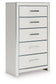 Zuraleus Queen Upholstered Panel Platform Storage Bed, Dresser, Mirror, Chest and Nightstand