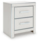 Zuraleus Queen Upholstered Panel Platform Storage Bed, Dresser, Mirror, Chest and Nightstand