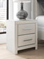 Zuraleus Queen Upholstered Panel Platform Storage Bed, Dresser, Mirror, Chest and Nightstand
