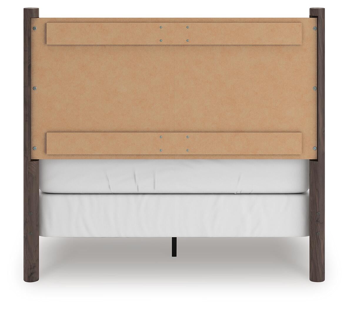 Pamytta Full Panel Bed, Dresser, Mirror and Nightstand