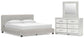 Zuraleus King Upholstered Bed, Dresser and Mirror