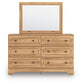 Aleaport Full Panel Bed with Mirrored Dresser