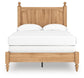 Aleaport Full Panel Bed with Mirrored Dresser