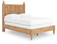Aleaport Full Panel Bed with Mirrored Dresser