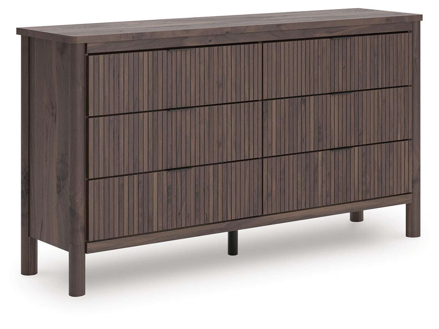 Pamytta King Panel Platform Bed, Dresser, Mirror and Nightstand