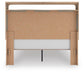 Kinlanni Queen Upholstered Platform Bed, Dresser and Mirror