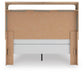 Kinlanni Queen Upholstered Panel Bed, Dresser, Mirror and Nightstand