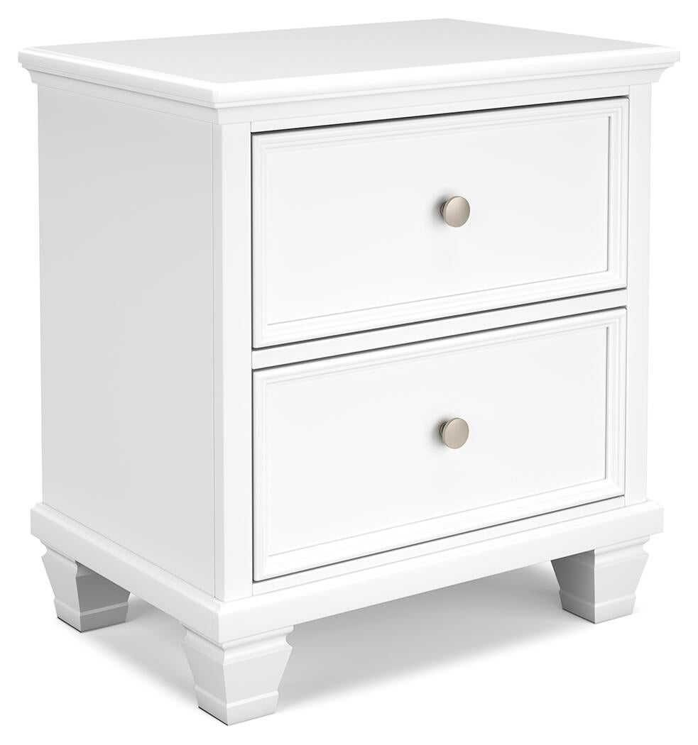 Fortman Full Panel Storage Bed, Dresser, Mirror and Nightstand
