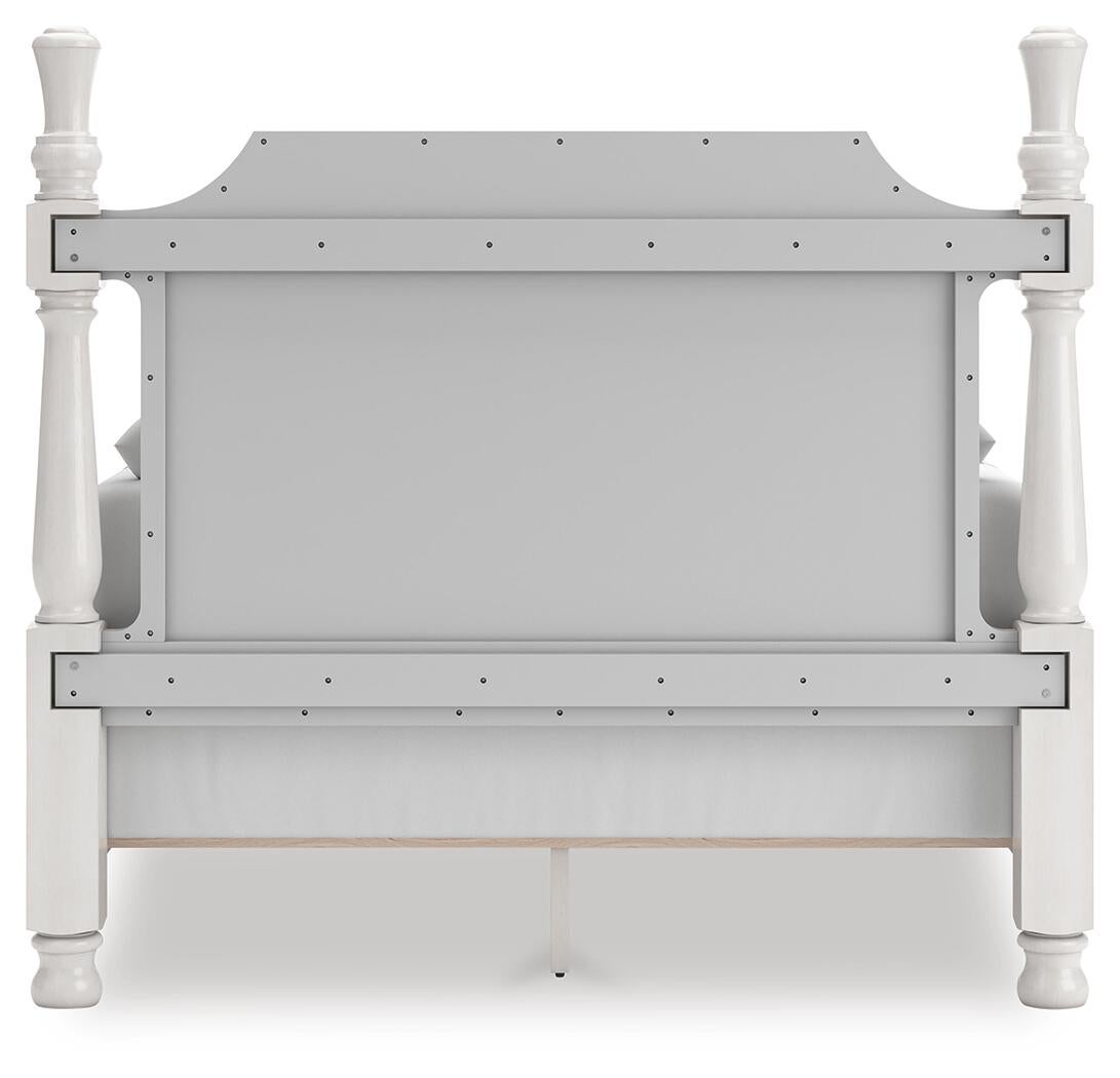 Rowlenstown Queen Poster Bed, Dresser and Mirror