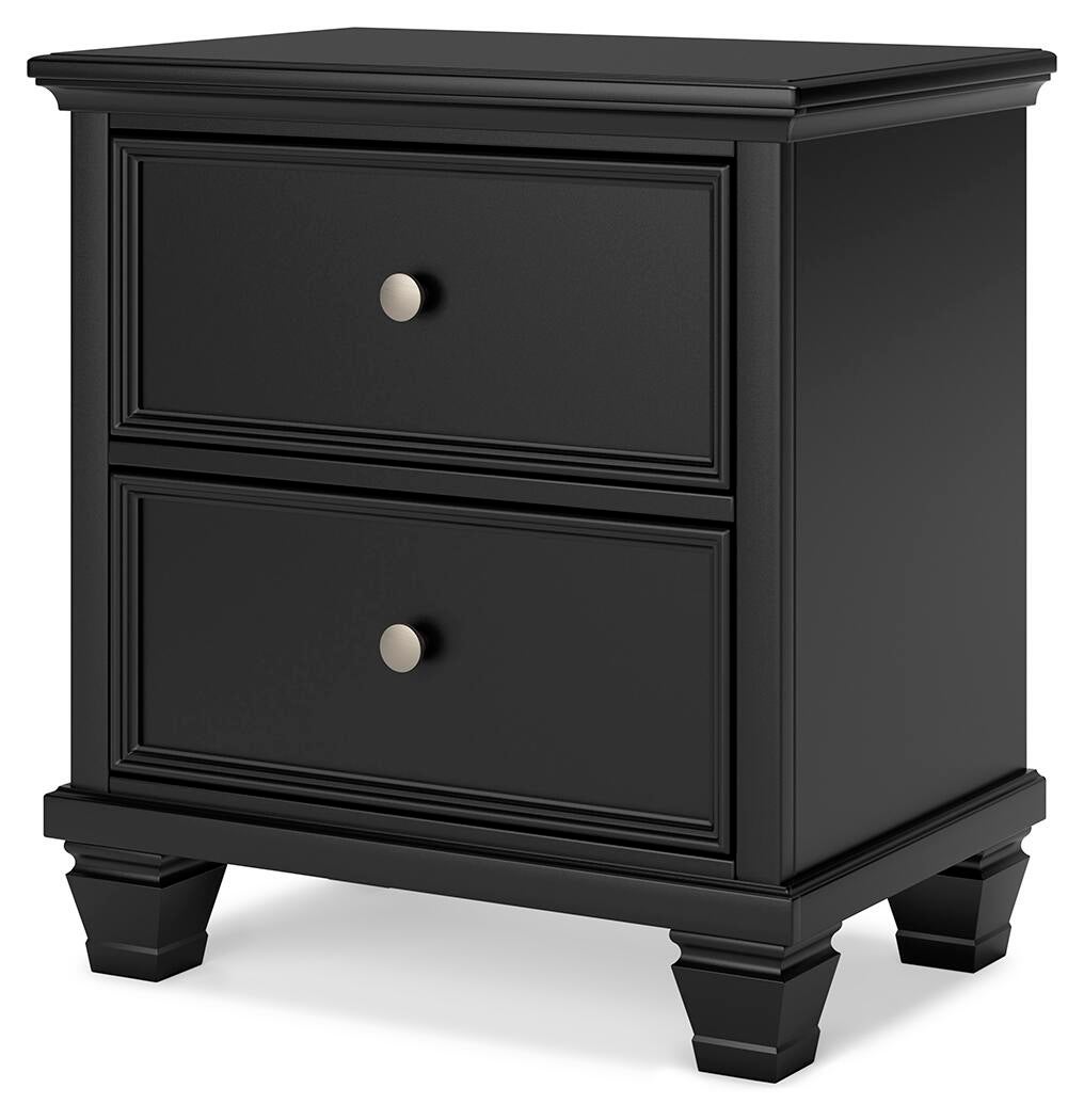 Lanolee Twin Panel Storage Bed, Dresser, Mirror and Nightstand