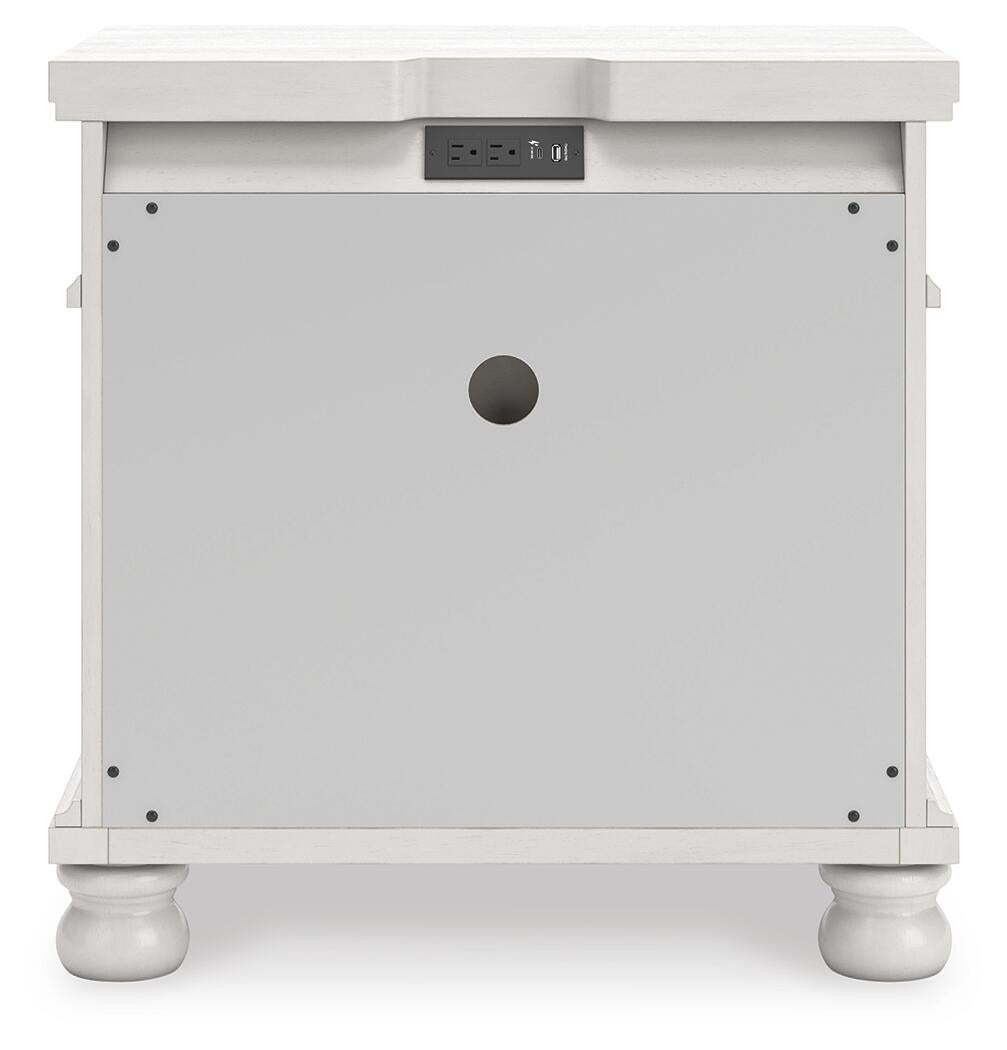 Rowlenstown Queen Poster Bed, Dresser, Mirror and Nightstand