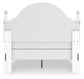 Kozlani Full Upholstered Panel Bed, Dresser and Mirror