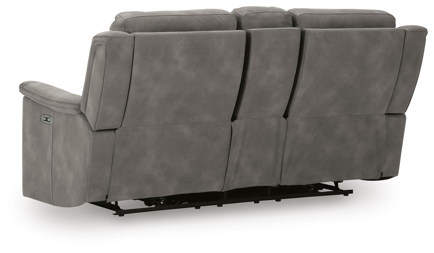 Next-Gen Durapella PWR REC Loveseat/CON/ADJ HDRST