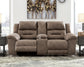 Stoneland DBL Rec Loveseat w/Console