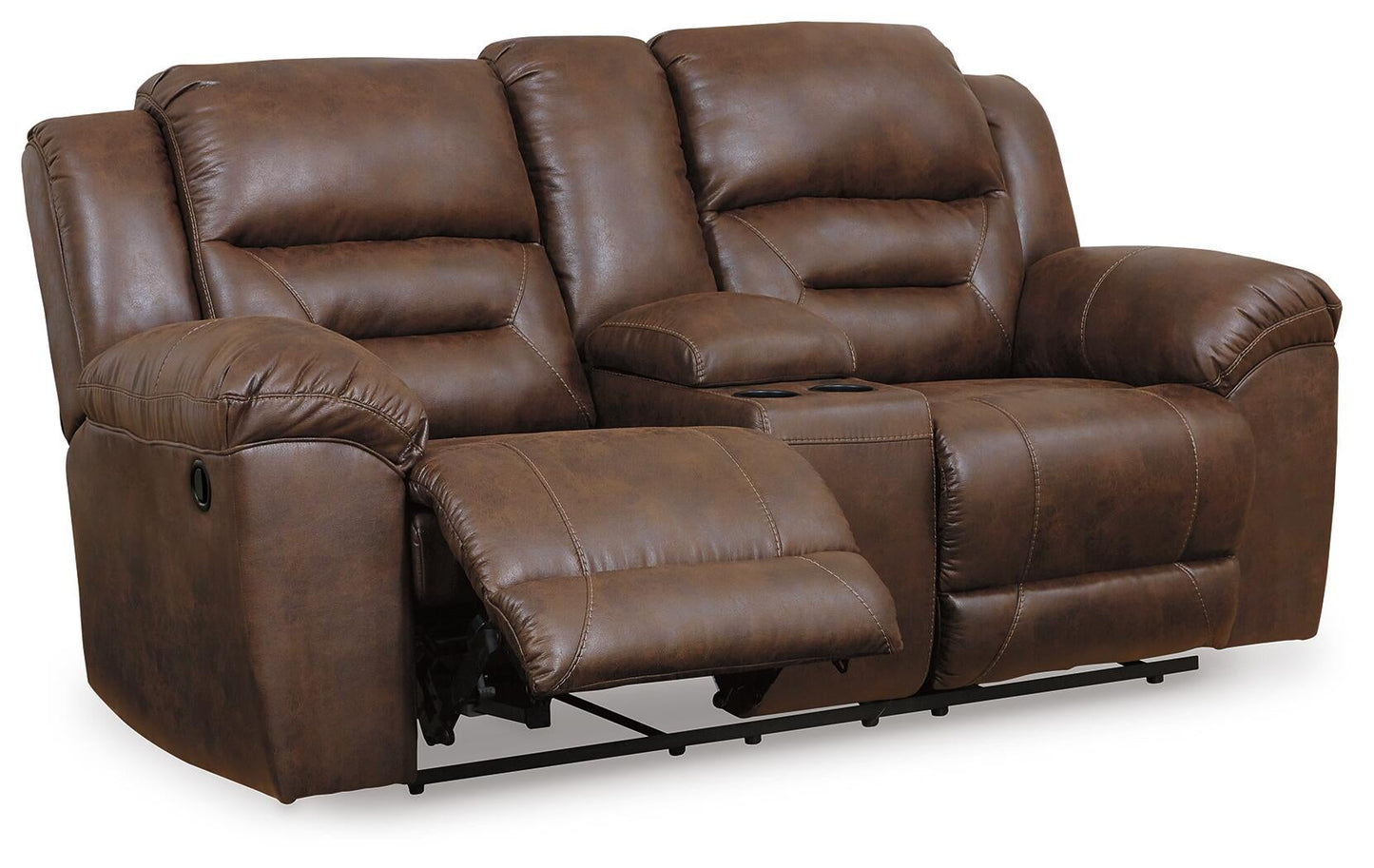 Stoneland DBL Rec Loveseat w/Console