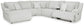 Top Tier 6-Piece Reclining Sectional with Chaise