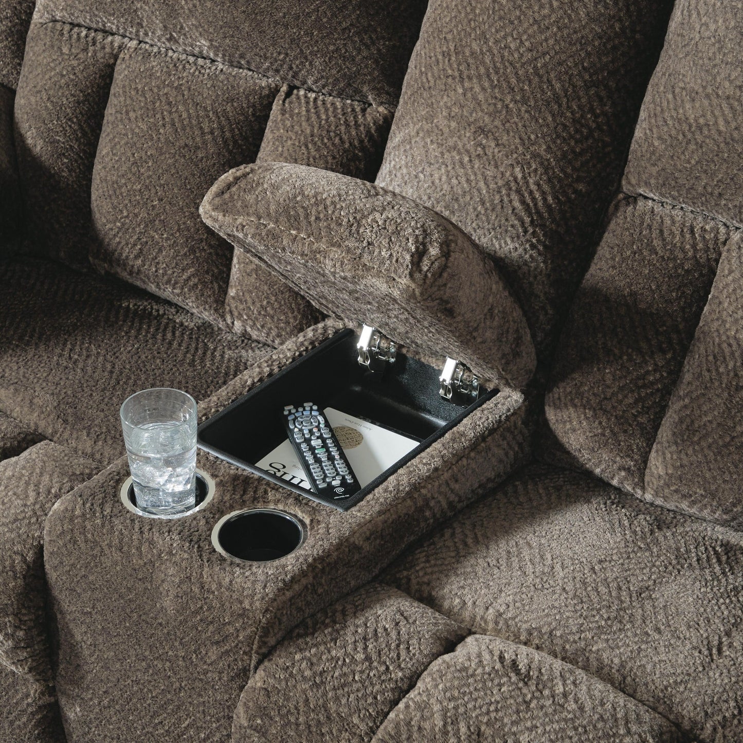 Frohn DBL Rec Loveseat w/Console