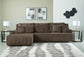 Top Tier 3-Piece Reclining Sectional Sofa Chaise