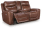 Bexhurst PWR REC Loveseat/CON/ADJ HDRST