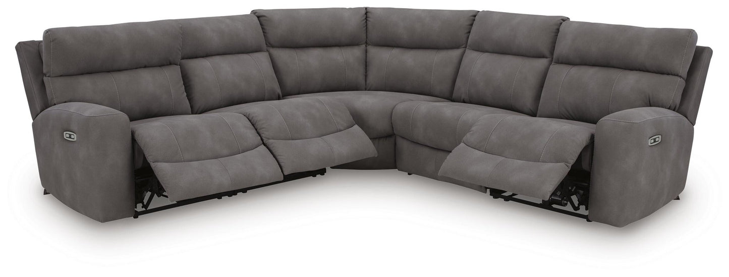 Next-Gen Durapella 5-Piece Power Reclining Sectional
