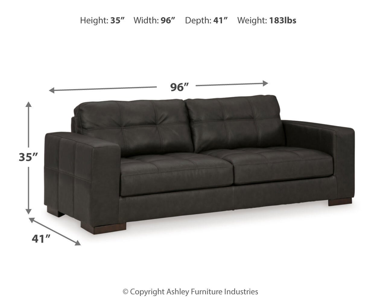 Luigi Sofa and Loveseat