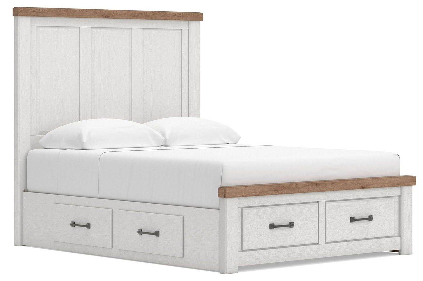 Savonport King Panel Storage Bed, Dresser and Mirror