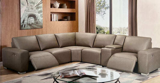 6PC POWER RECLINER SECTIONAL