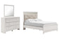 Altyra Full Panel Bed with Mirrored Dresser Premier Furniture & Mattress