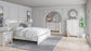 Altyra King Bookcase Headboard with Mirrored Dresser Premier Furniture & Mattress