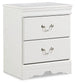 Anarasia Queen Sleigh Headboard with Mirrored Dresser, Chest and 2 Nightstands Premier Furniture & Mattress