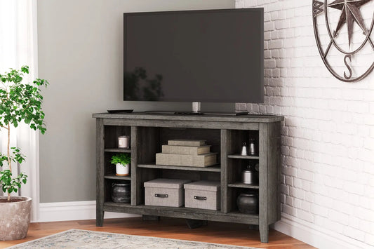 Arlenbry Corner TV Stand/Fireplace OPT Premier Furniture & Mattress