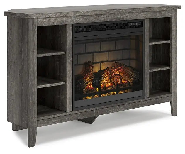 Arlenbry Corner TV Stand with Electric Fireplace Premier Furniture & Mattress