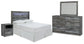 Baystorm Full Panel Headboard with Mirrored Dresser and Nightstand Premier Furniture & Mattress