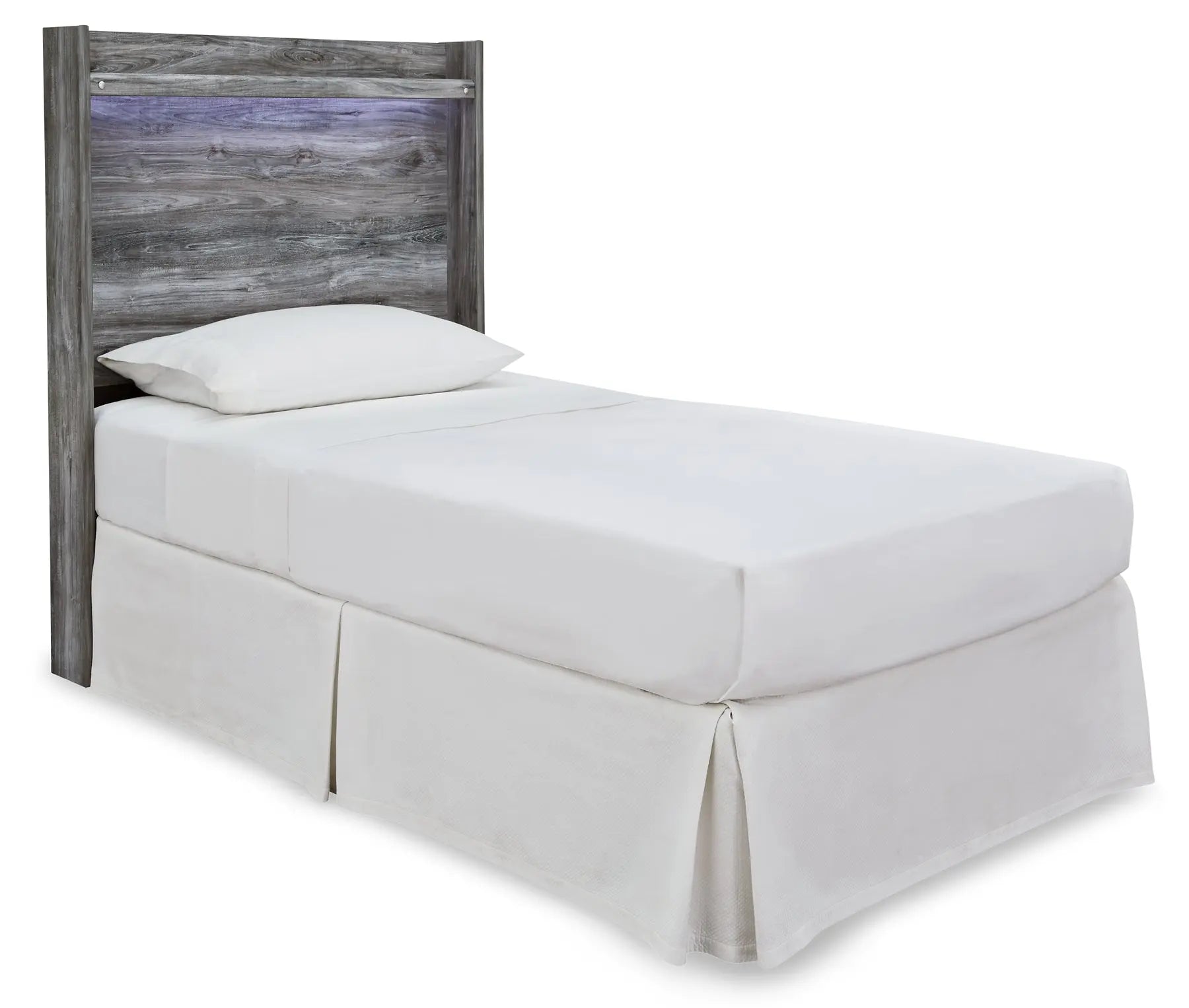 Baystorm Twin Panel Headboard with Mirrored Dresser and Nightstand - Premier Furniture & Mattress